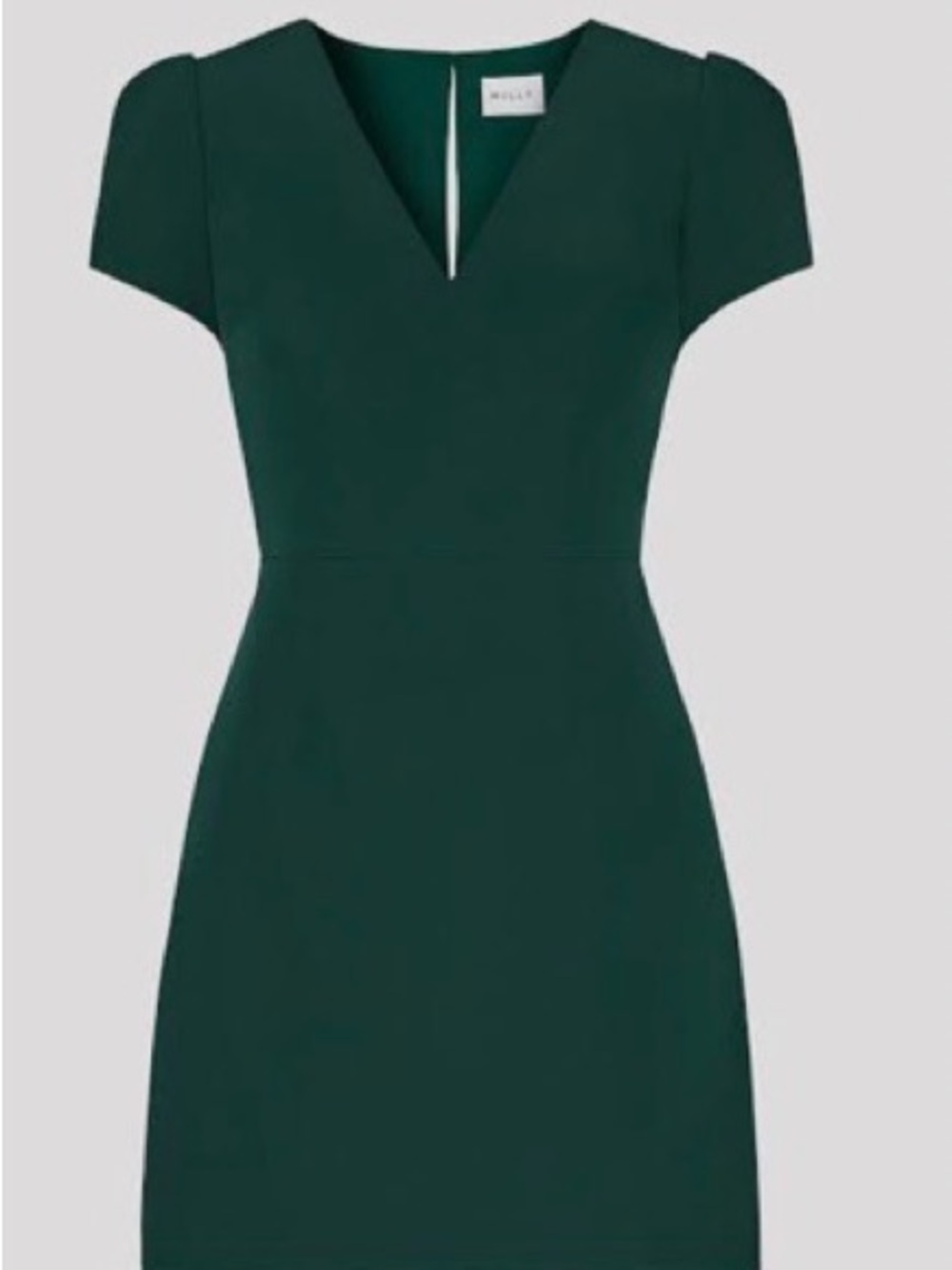 Milly Cady Atalie Mini Dress - Hunter Green - Size 6